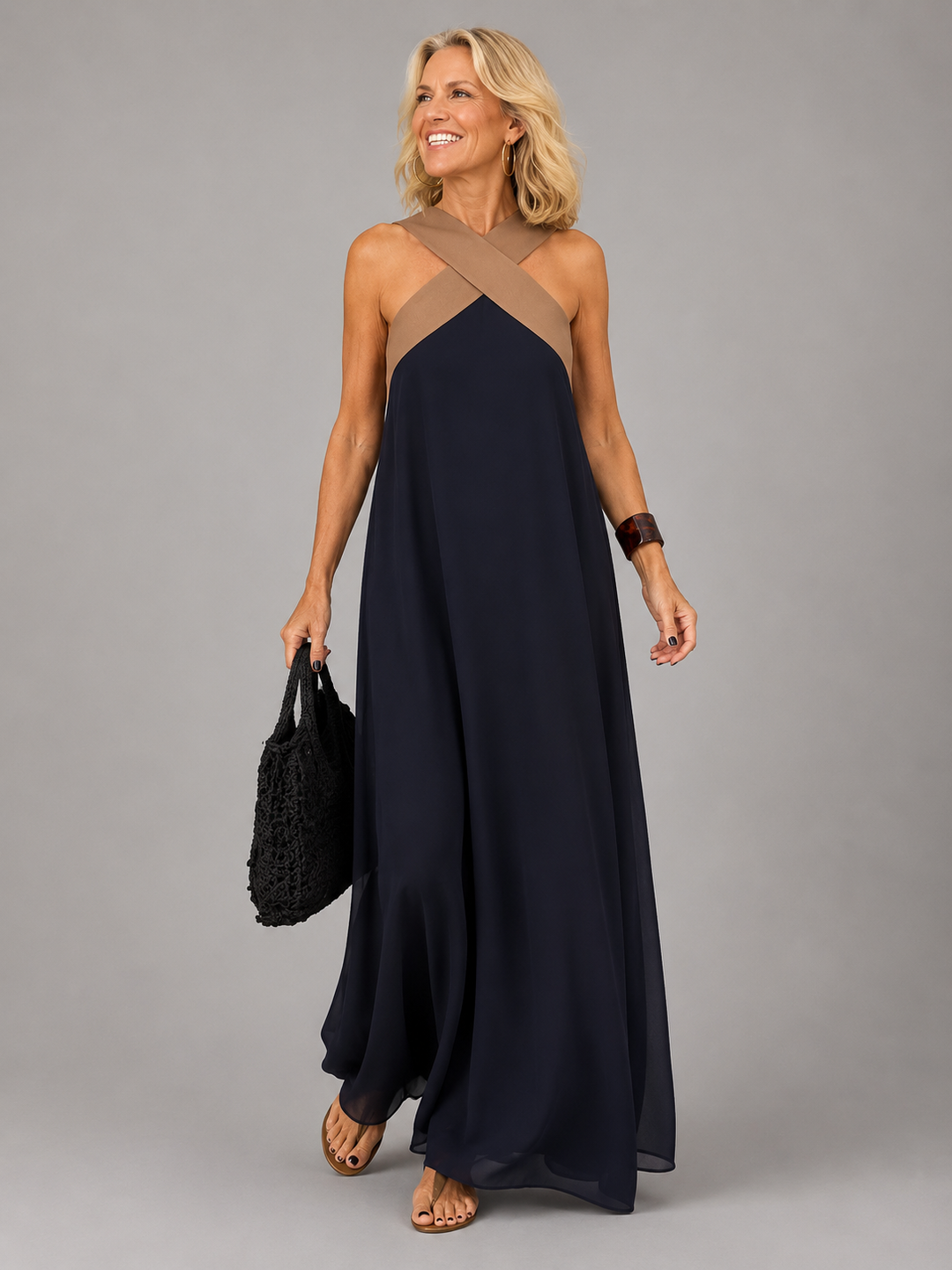 Kevara - Cross-Front Dress