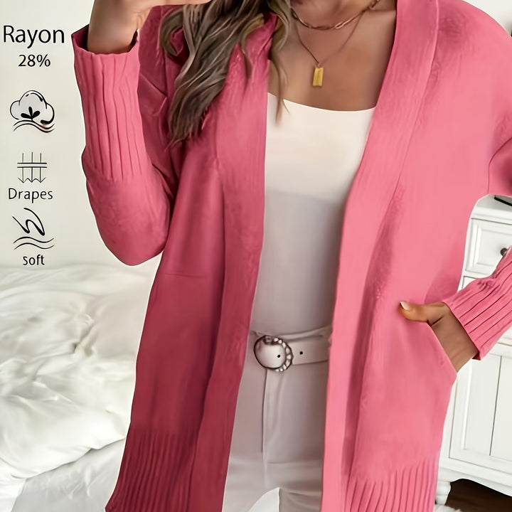 Tivora - Longline Knit Cardigan