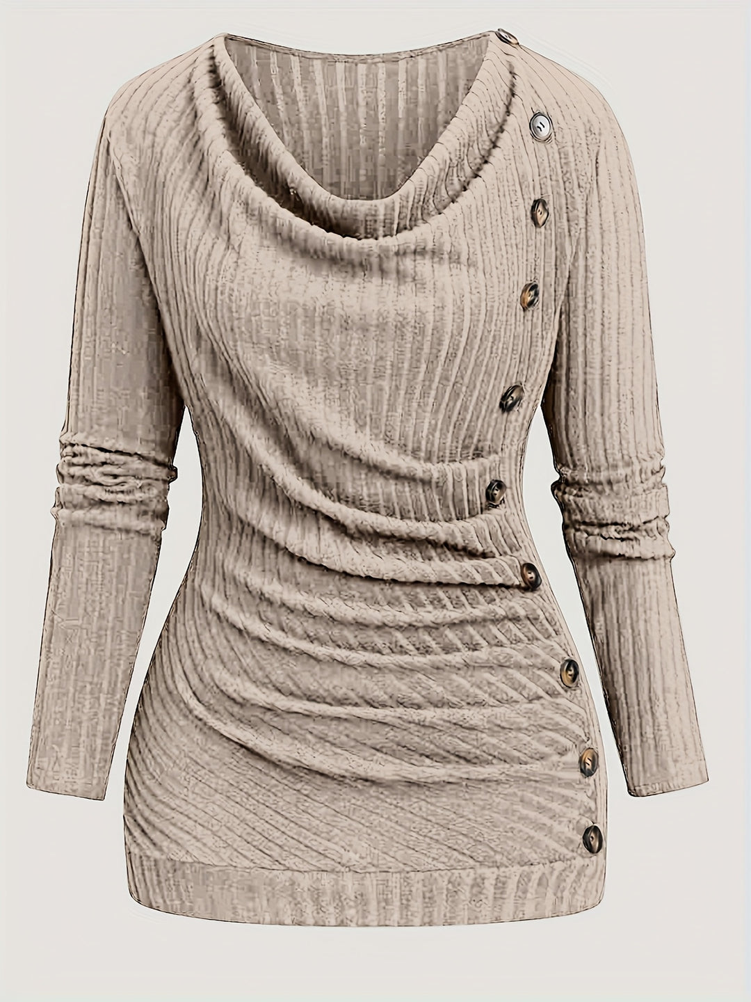 Solyne - Crew Neck Knit Top