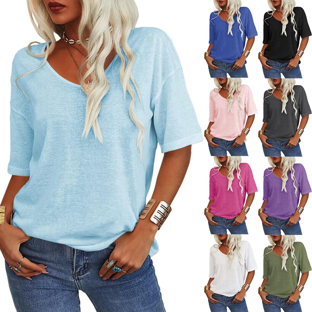 Kelira - Petal Sleeve Stretch Jersey T-Shirt