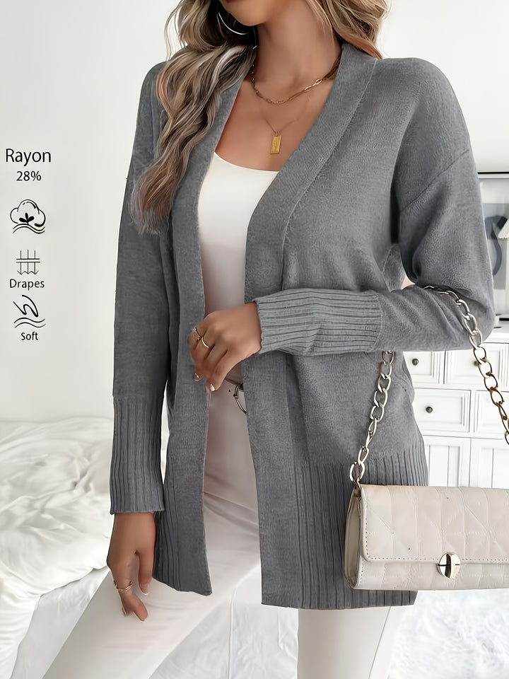 Tivora - Longline Knit Cardigan