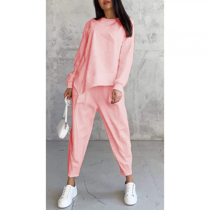 Belira - Round Neck Jersey Suit