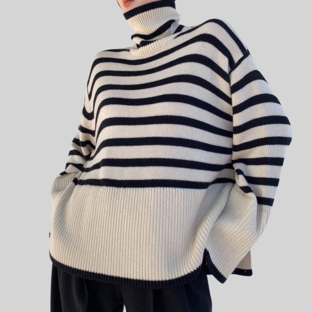 Lureva - Roll Neck Knit Jumper