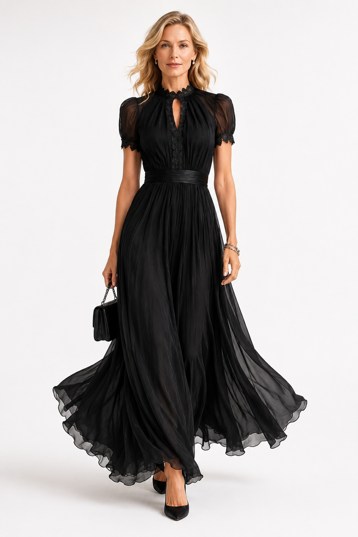 Kelyra - Maxi Chiffon Dress