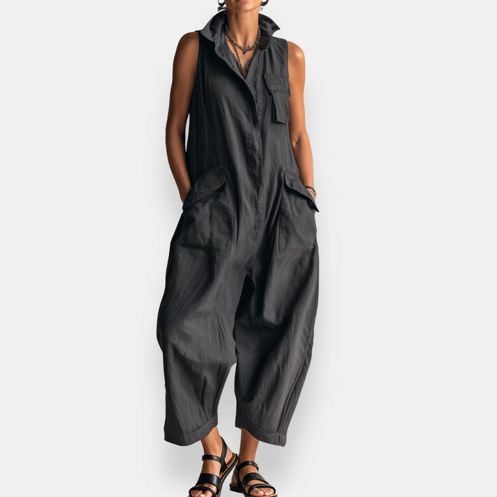 Velise - Cargo Woven Jumpsuit