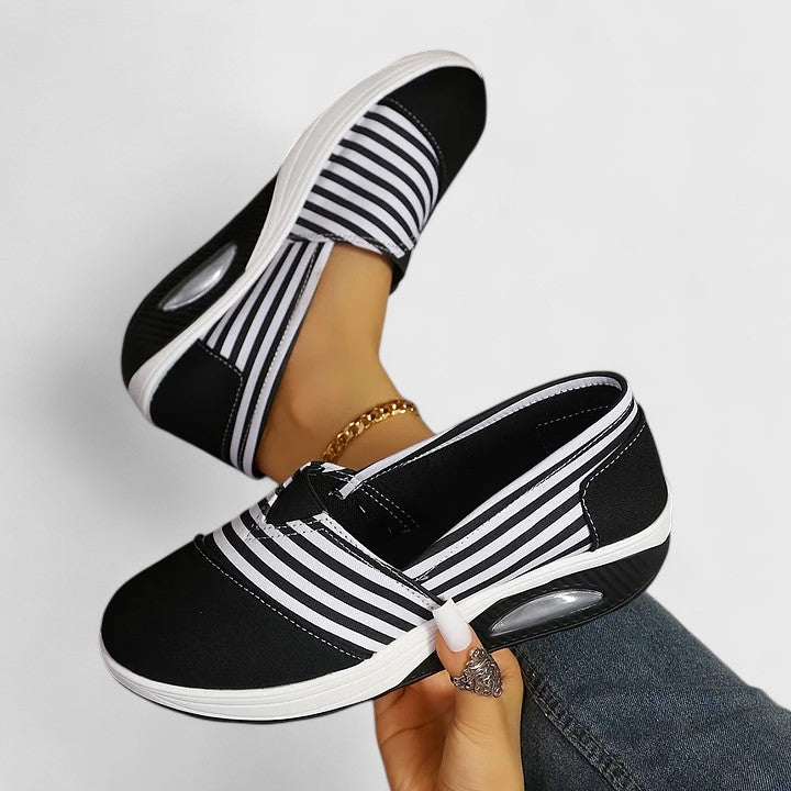 Elyra - Slip-On Textile Sneakers