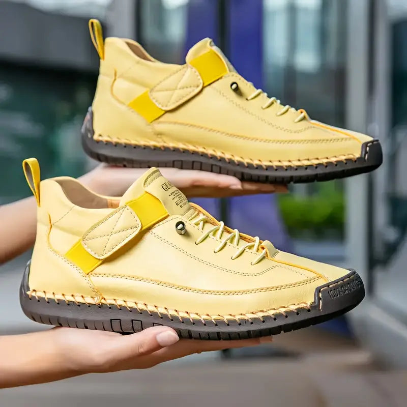 Silara - Lace-Up Textile Sneakers