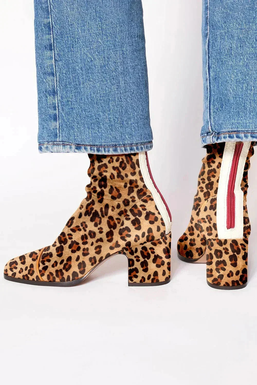 Lunera - Square Heel Ankle Boots