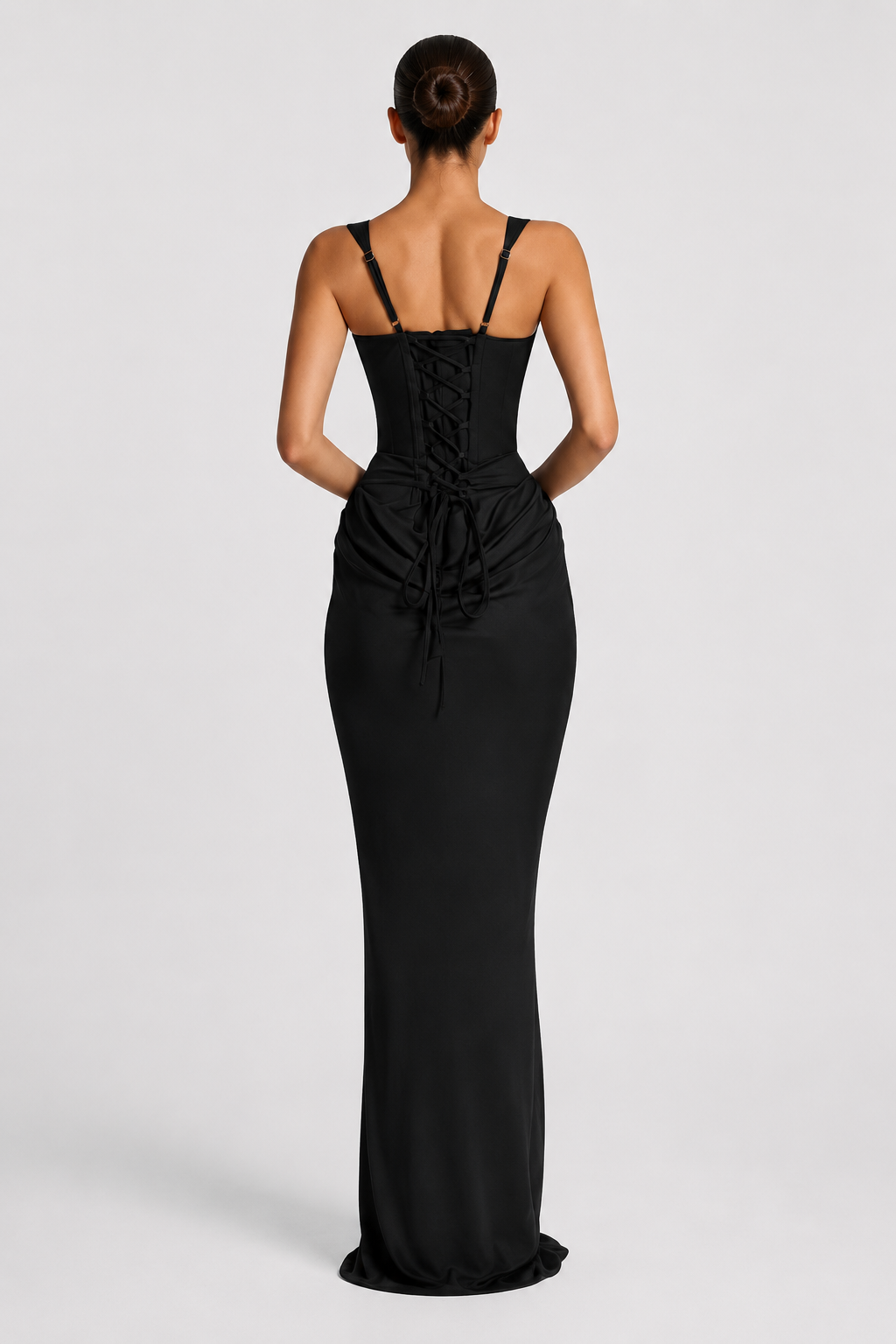 Rheva - Corset-Bodice Maxi Dress
