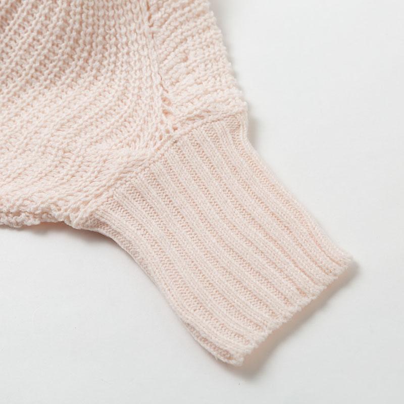 Velira - Wavy Open-Knit Jumper