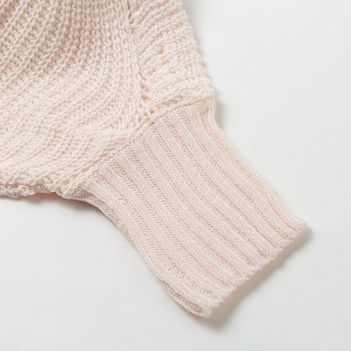 Velira - Wavy Open-Knit Jumper