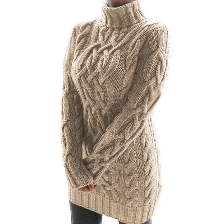 Mireva - Round Neck Knit Sweater