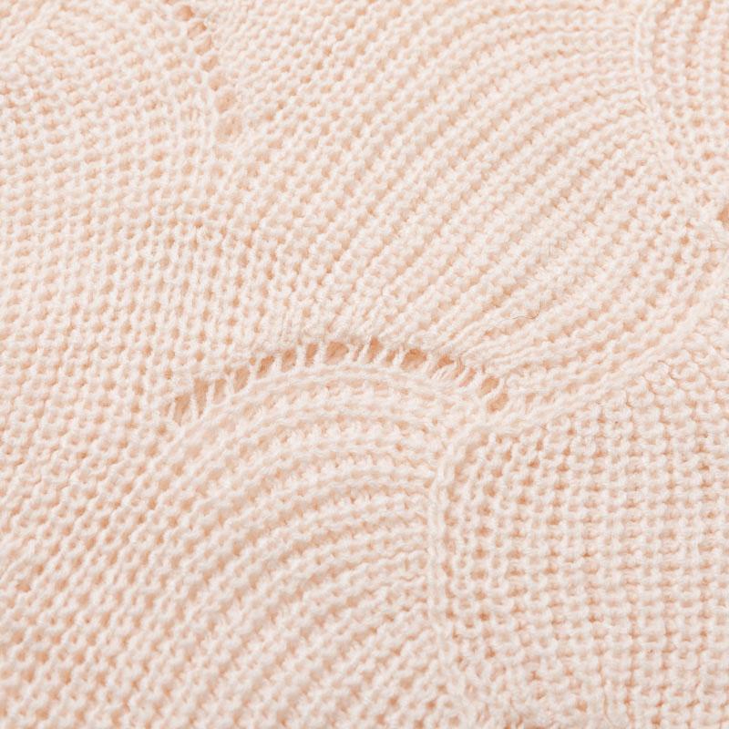 Velira - Wavy Open-Knit Jumper