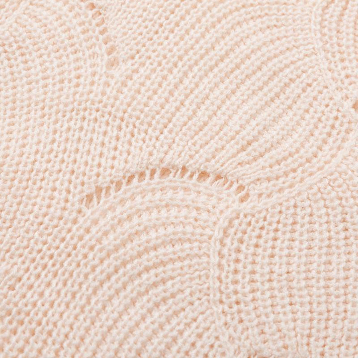 Velira - Wavy Open-Knit Jumper