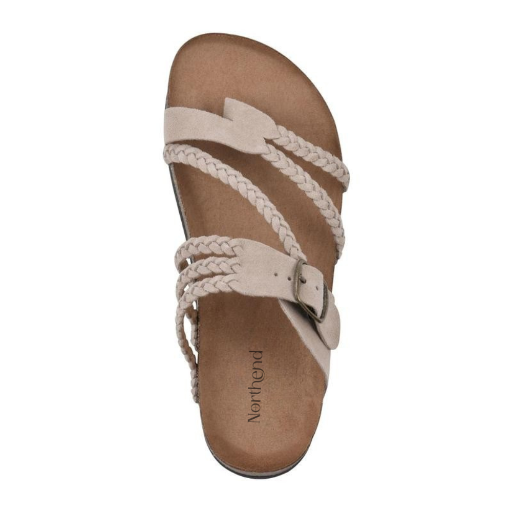 Selira - Braided Suede Sandals