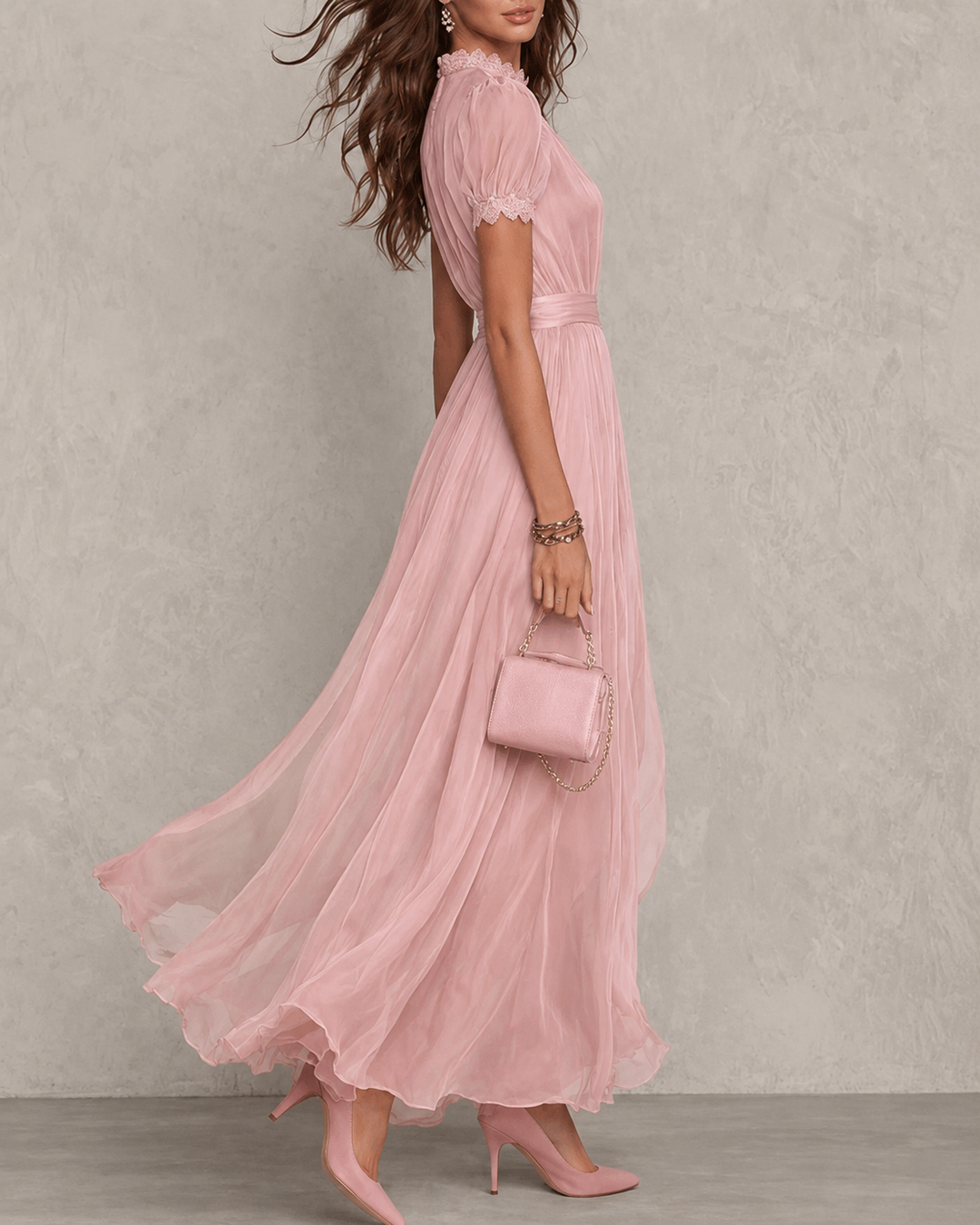 Noreli - Maxi Chiffon Dress