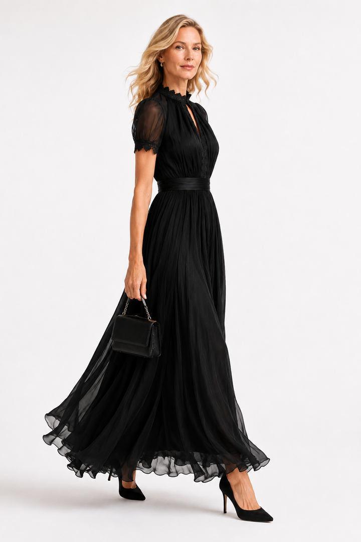 Kelyra - Maxi Chiffon Dress