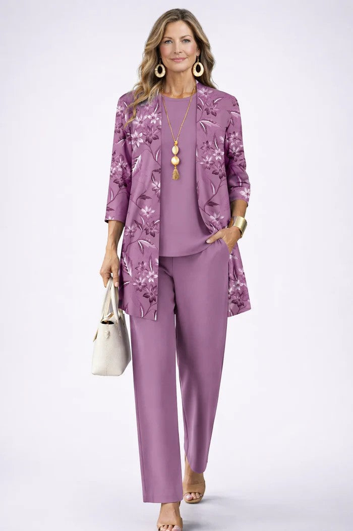Rivana - Botanical Print 3-Piece Set
