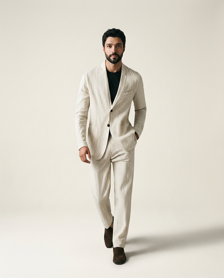 Mireva - Tailored Linen Set