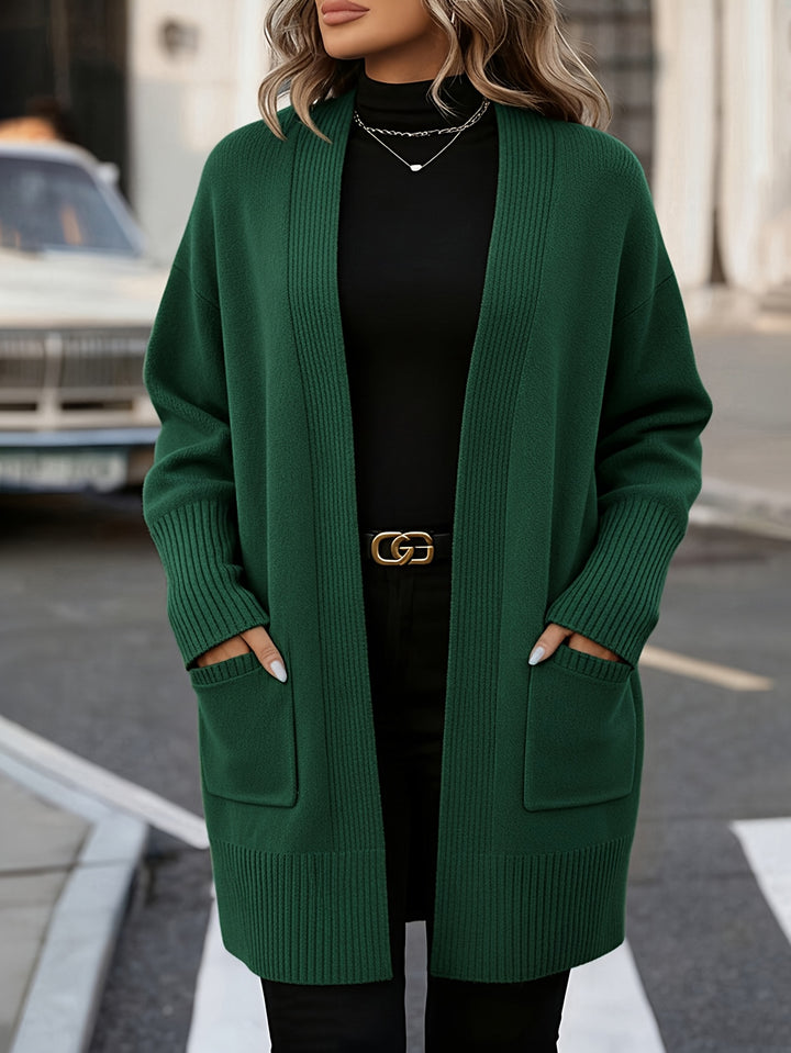 Navira - Ribbed Knit Cardigan