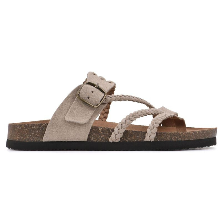Selira - Braided Suede Sandals