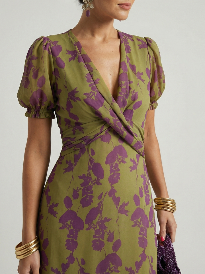 Nelari - Skimming Cut Midi Dress