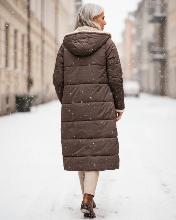 Arlise - Reversible Sherpa-Lined Coat