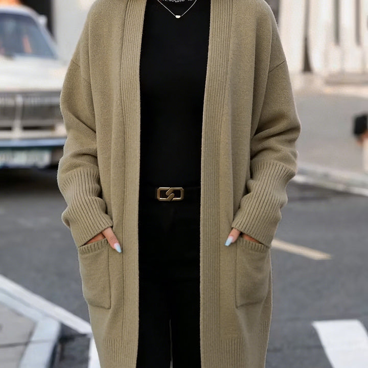 Navira - Ribbed Knit Cardigan