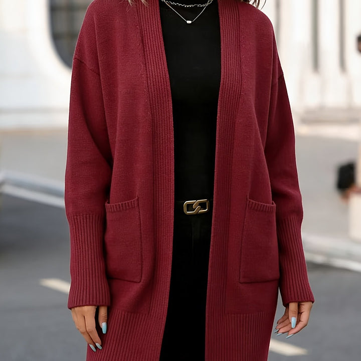 Navira - Ribbed Knit Cardigan
