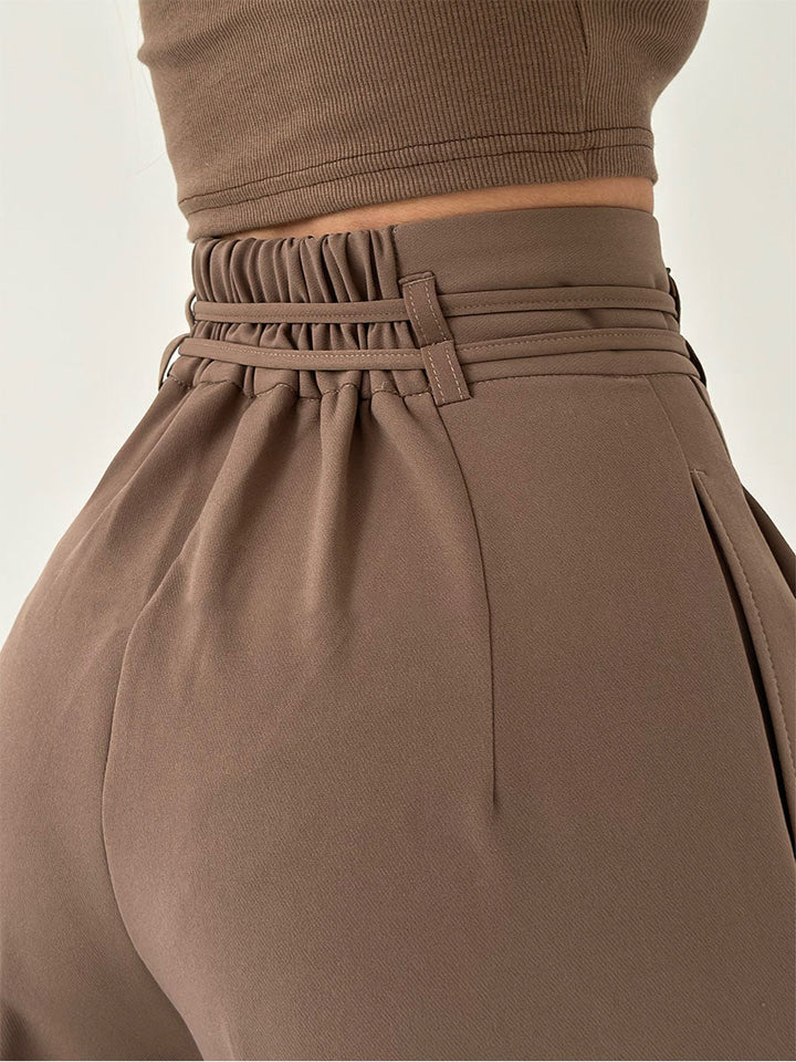 Avenya - Wide-Leg Woven Trousers