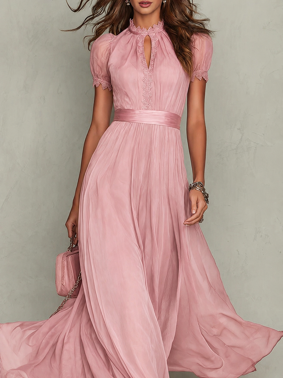 Noreli - Maxi Chiffon Dress
