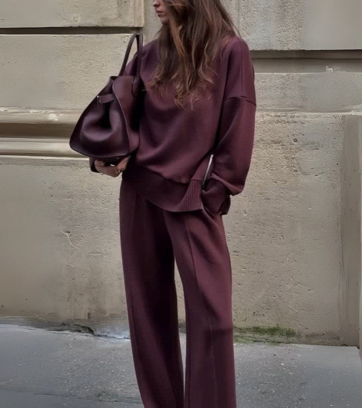Sivara - High-Neck Two-Piece Set