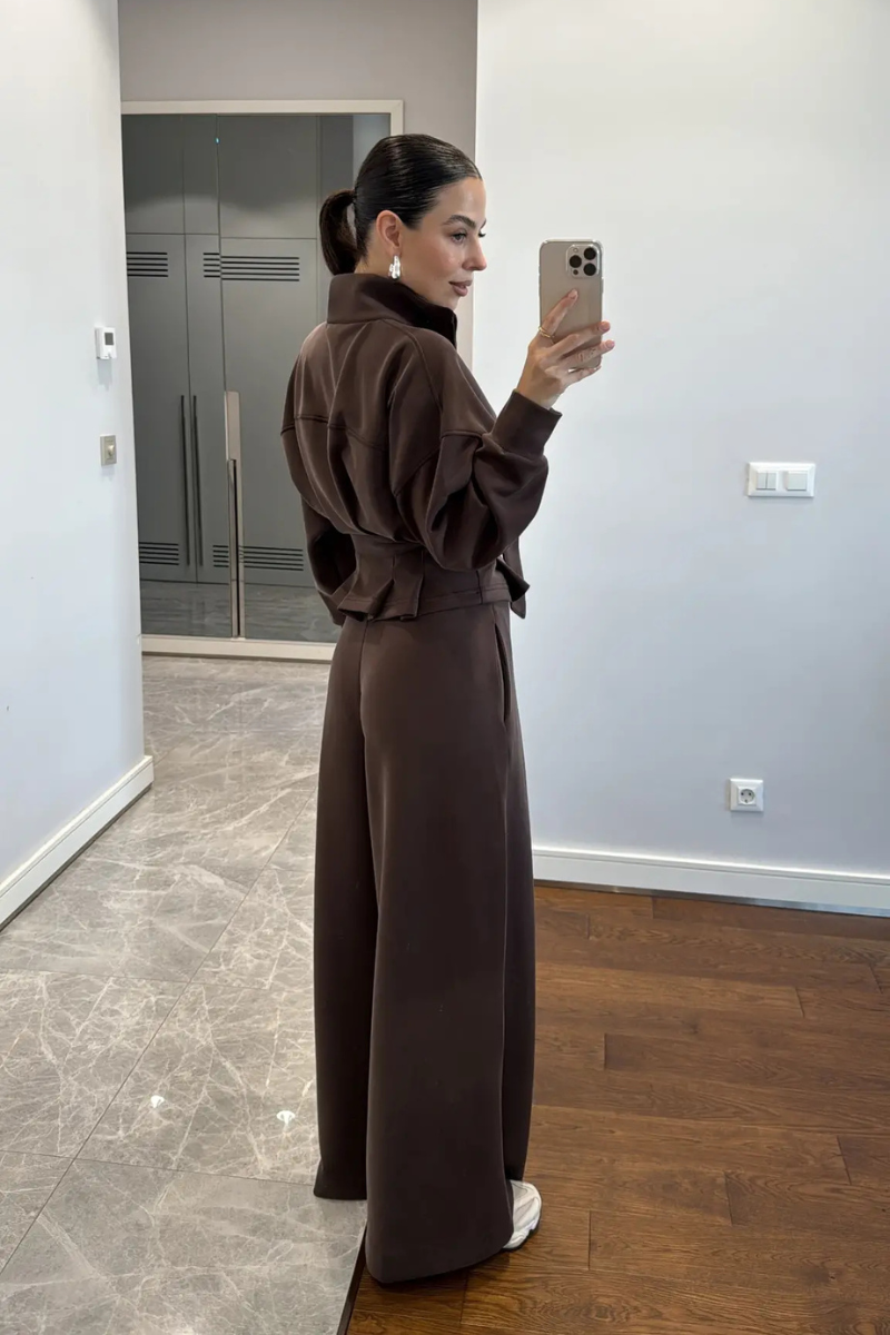 Velori - Wide-Leg Tailored Set