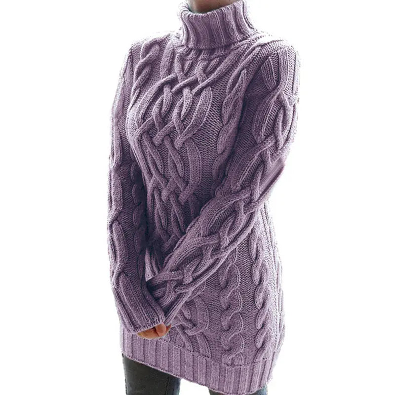 Mireva - Round Neck Knit Sweater