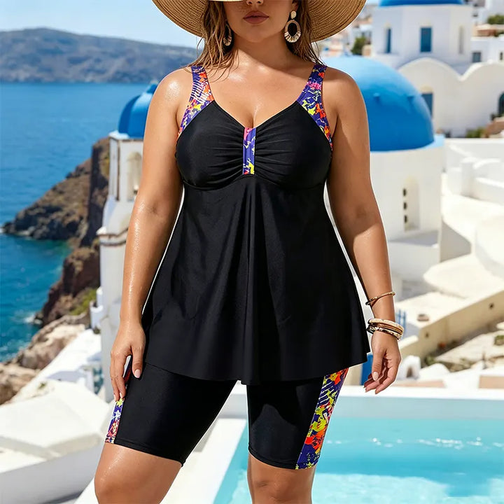 Soreli - Loose Tankini Shorts Set