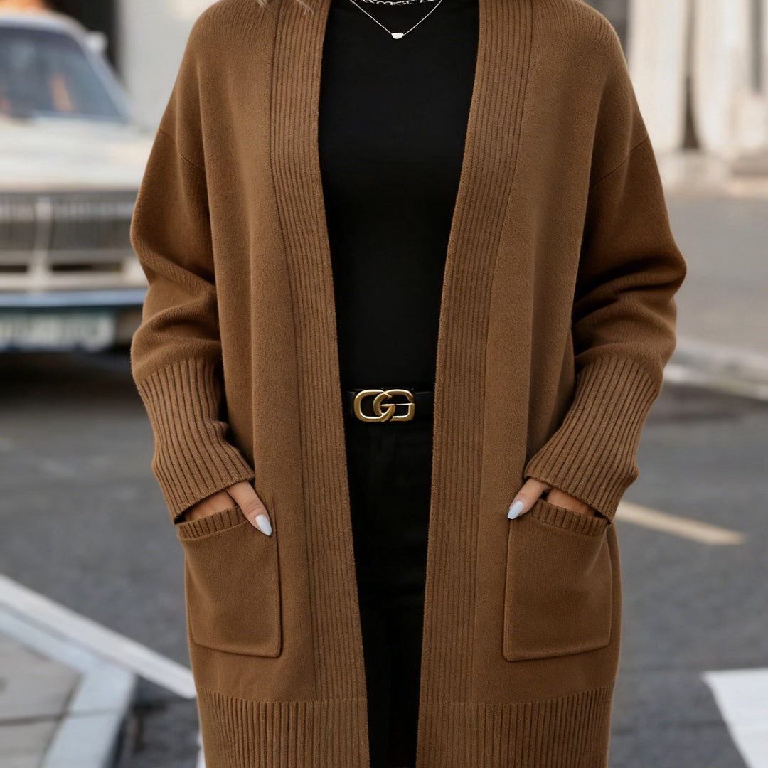 Navira - Ribbed Knit Cardigan