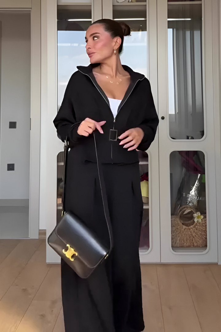 Velori - Wide-Leg Tailored Set