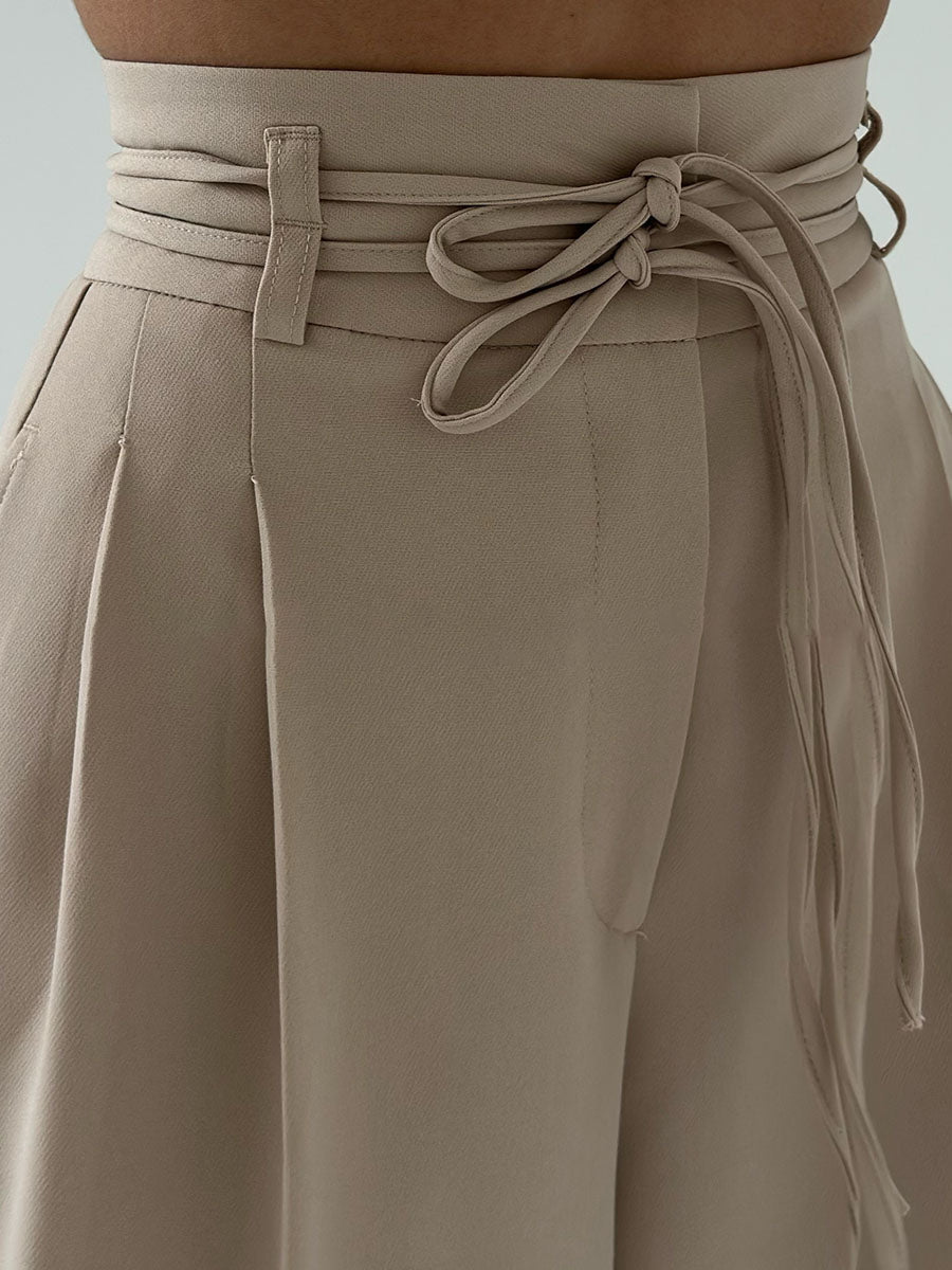 Avenya - Wide-Leg Woven Trousers