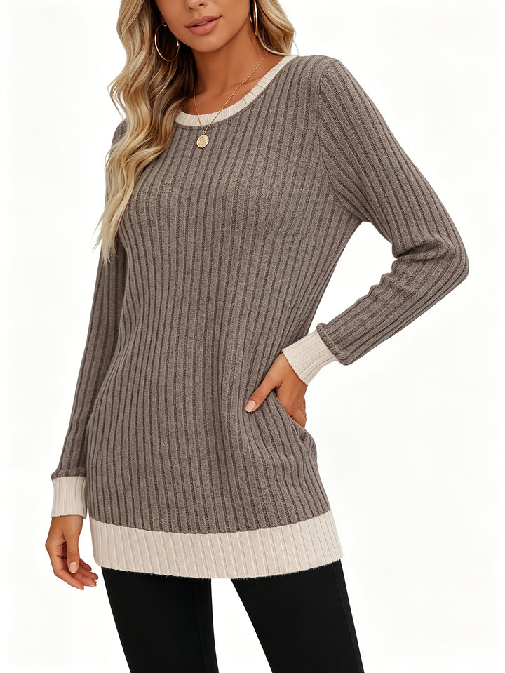 Soreli - Colour-Block Jersey Knit T-Shirt