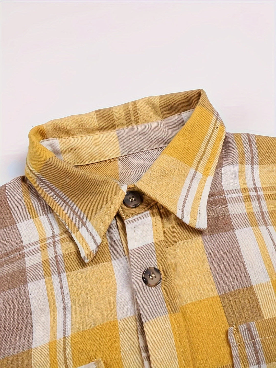 Rilena - Gingham Check Long Sleeve Shirt