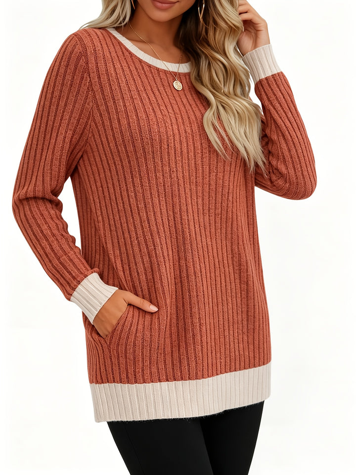 Soreli - Colour-Block Jersey Knit T-Shirt