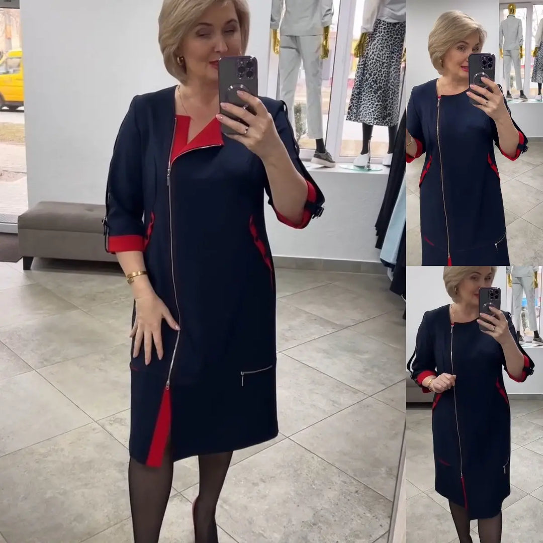 Nalise - Patterned Woven Dress