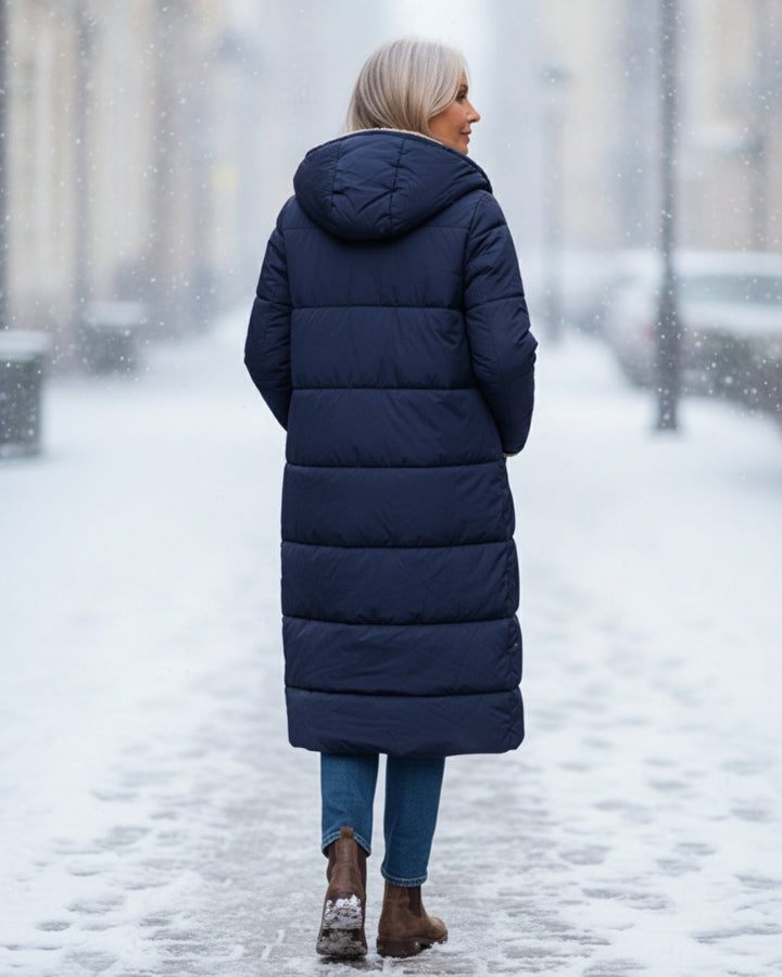 Arlise - Reversible Sherpa-Lined Coat