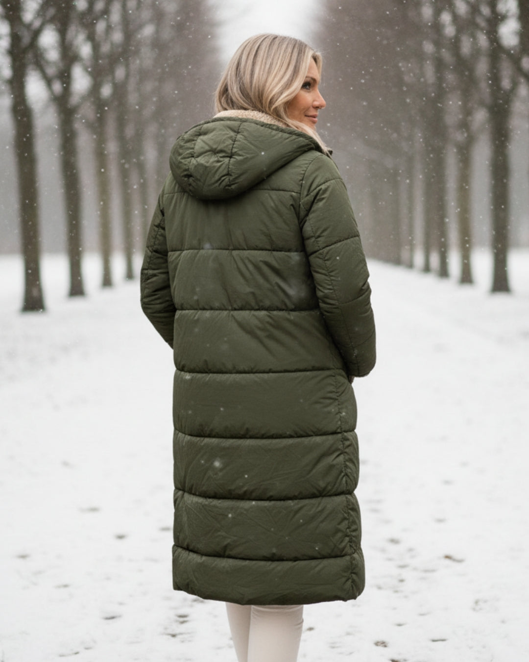 Arlise - Reversible Sherpa-Lined Coat