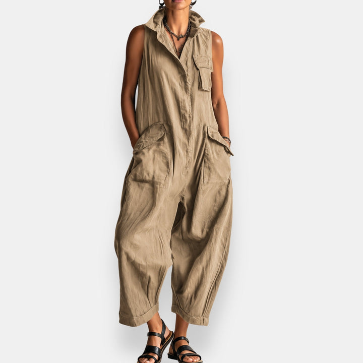 Velise - Cargo Woven Jumpsuit