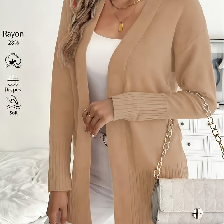Tivora - Longline Knit Cardigan