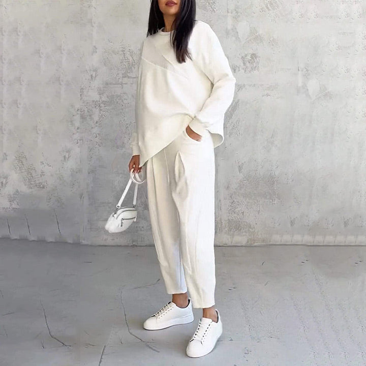 Belira - Round Neck Jersey Suit