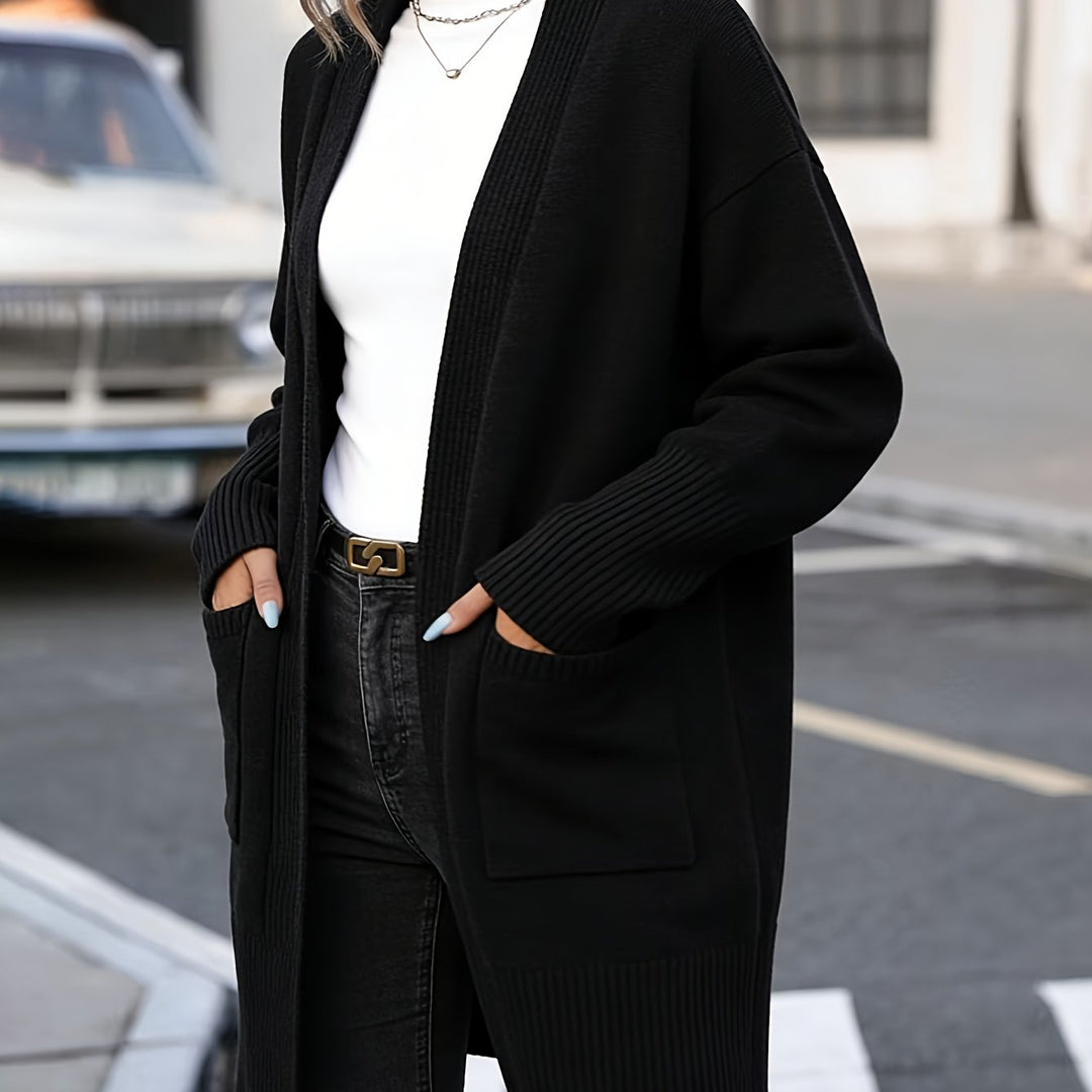 Navira - Ribbed Knit Cardigan