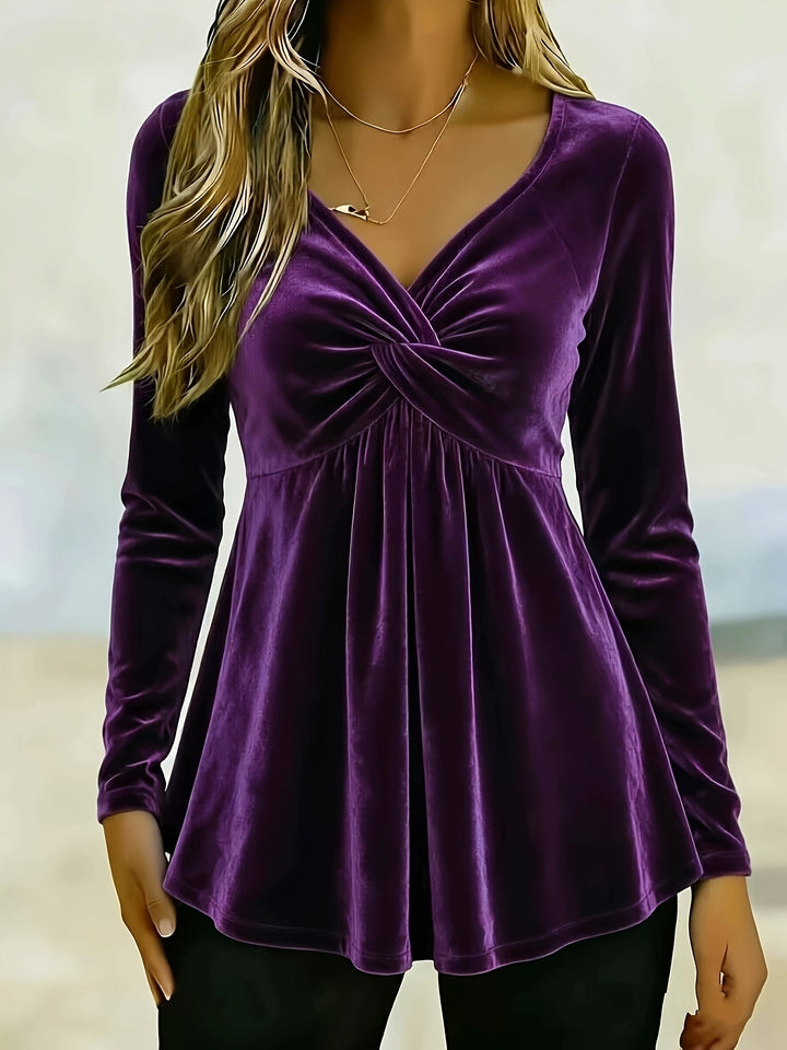 Velira - Twist Knot Jersey T-Shirt