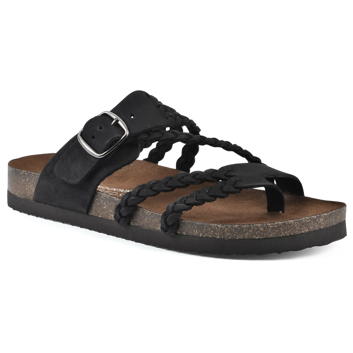 Selira - Braided Suede Sandals